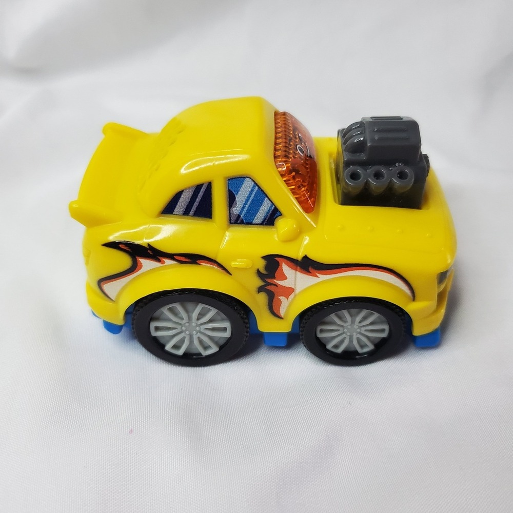 Vtech Go Go Smart Wheels Zig Zag Raceway Car Yellow‎ Stunt